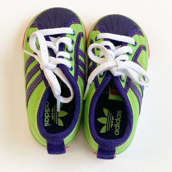 Adidas Kids 6K AdiFIT Superstar Green - Picture 3 of 10